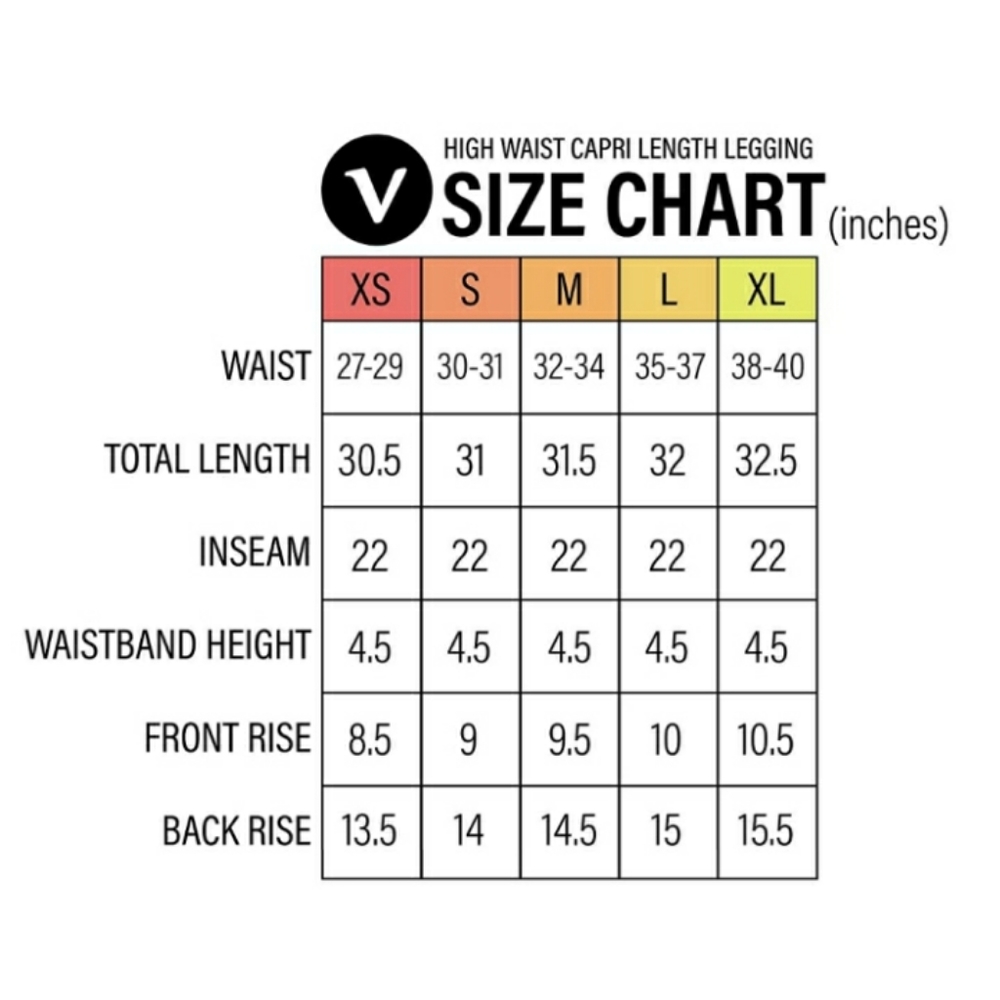 NWT Velocity High Waist Capri Tru Dry - Picture 8 of 9